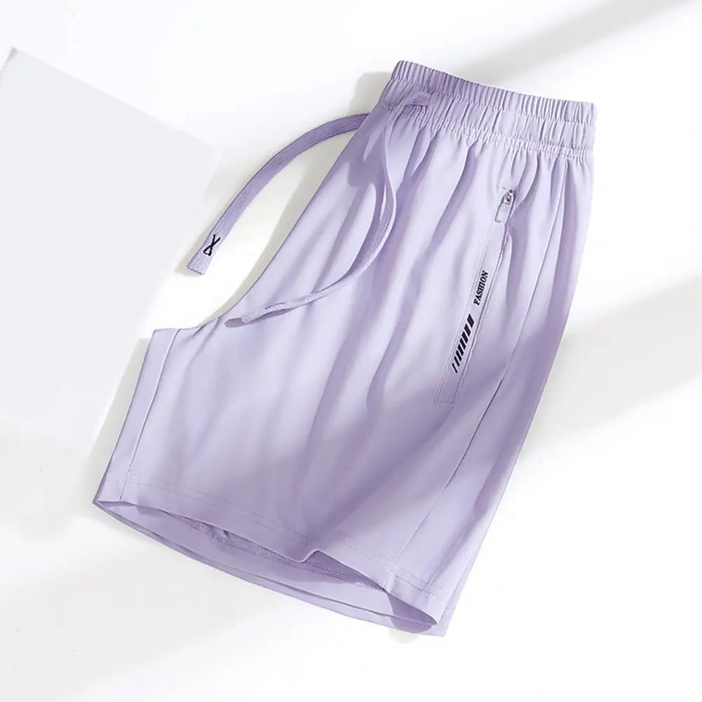 Drawstring Beach Shorts Women’s Quick Drying Shorts Breathable Beachwear Elastic Waist Sporty Loose Bottoms with for Comfort