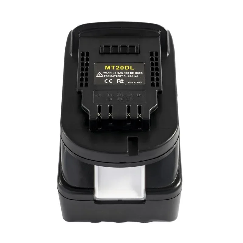 Battery Adapter MT20DL Converter for Makita 18V Li-ion Battery to Dewalt 18V/20V Li-ion Battery Adapter