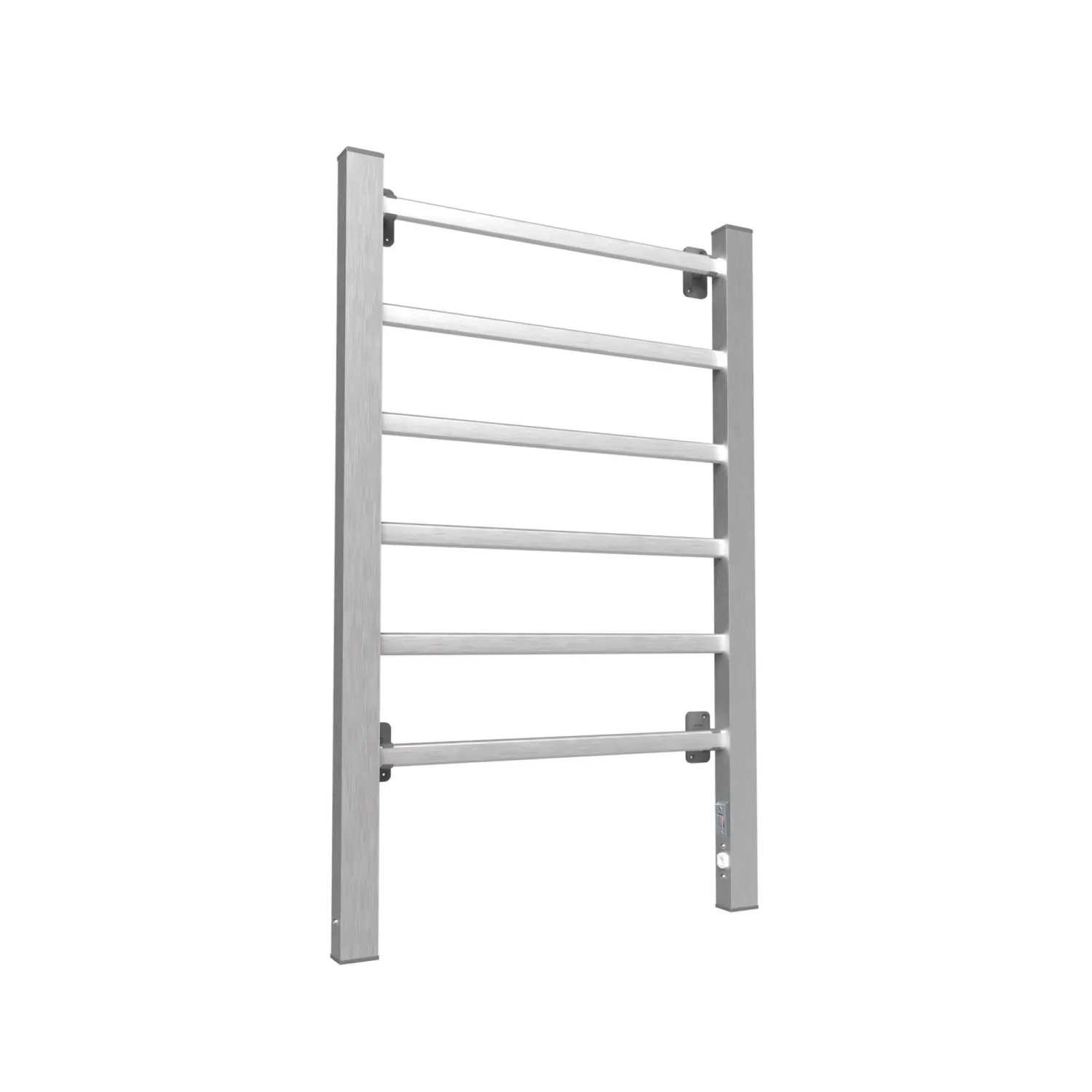 Electric Heated Towel Rack, Wall Mounted Towel Warmer with 6 Stainless Steel Bars