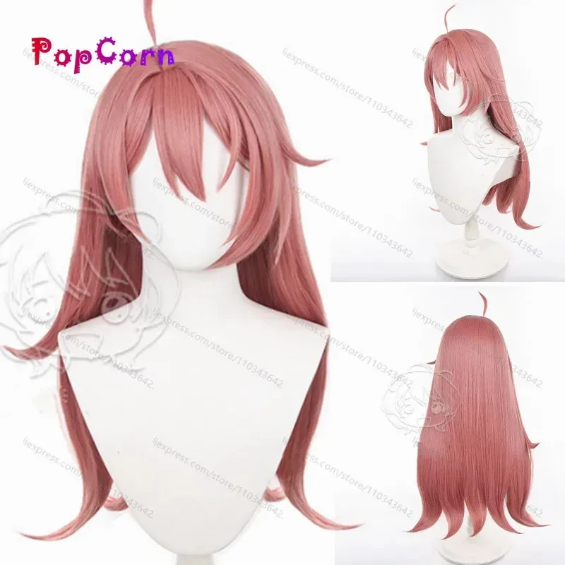 

qq28LQ70 см длинный парик священнослужи, прямые волосы с челкой, косплей, аниме, термостойкие синтетические парики