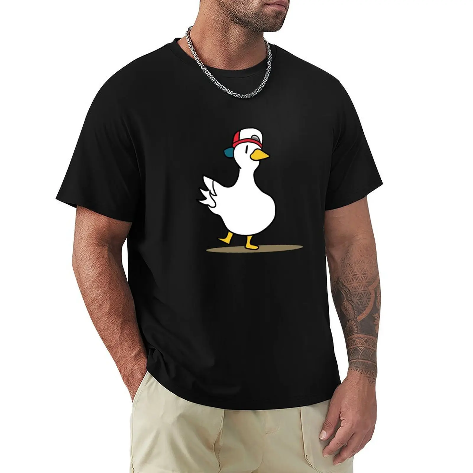

Reddit Dancing Duck Meme T-Shirt plus size clothes Blouse shirts men graphic