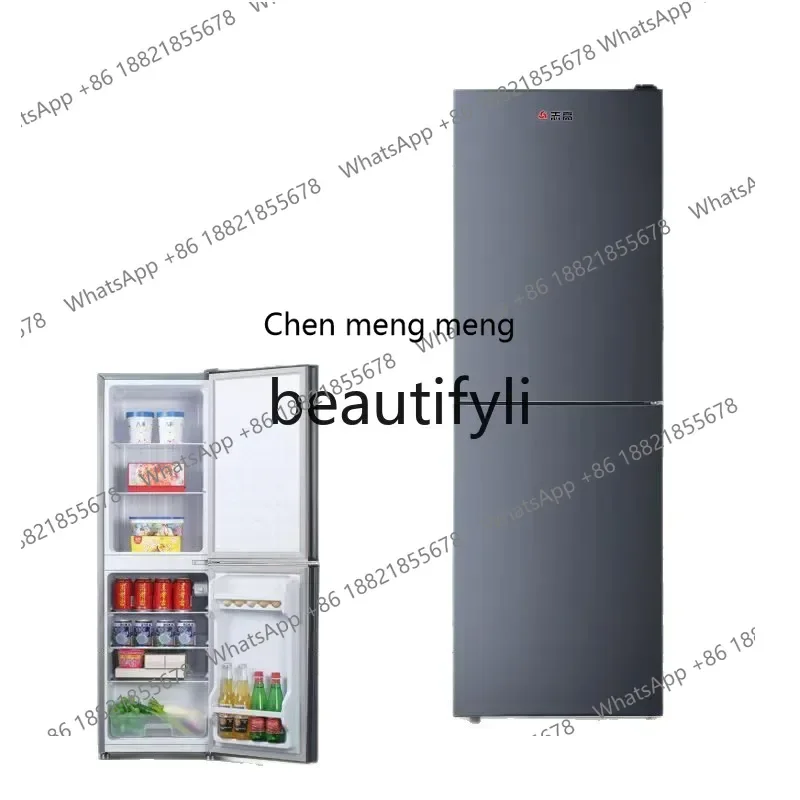 Z189  Refrigerator for Home  First-Class Energy Efficiency, Double Door, Large Capacity, Suitable for Rental, Freezer and Refrig