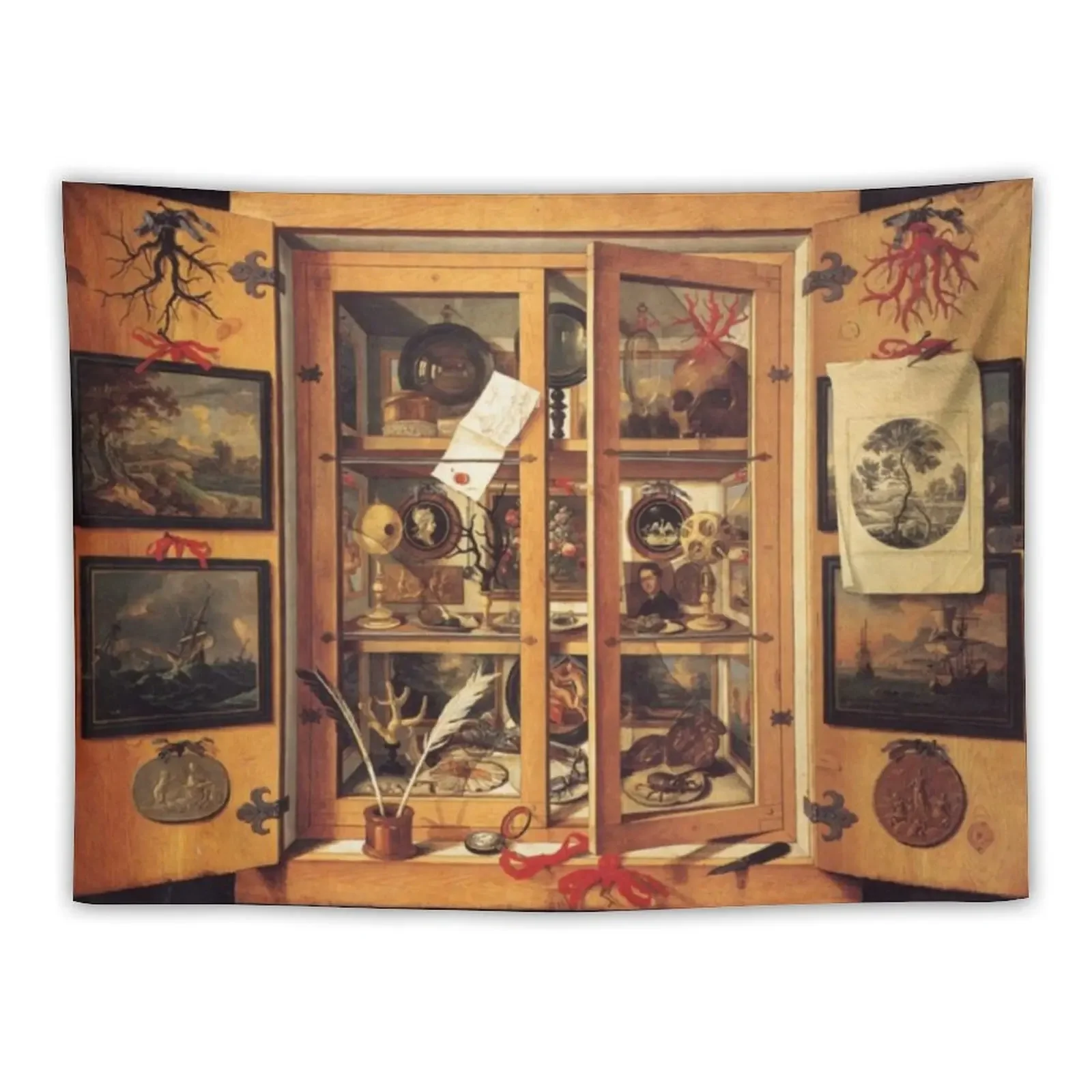 

Cabinet Of Curiosities Tapestry Aesthetic Home Decor Tapete For The Wall Funny Tapestry