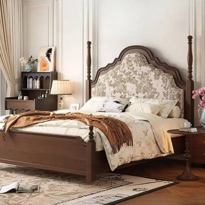 

Luxury Brown European Double Bed Cheap Designs Adults Wood European Double Bed Japanese Storage Cama De Casal Bedrooms Furniture