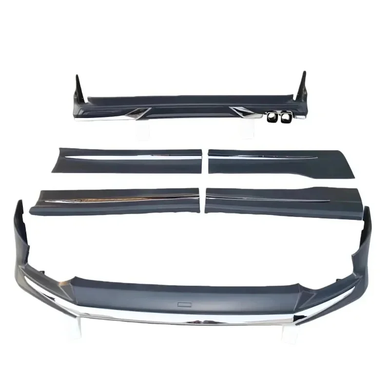 Suitle -  Vellfi Upgrd and Modified  Molded PP+electroplated Surround Body Kit