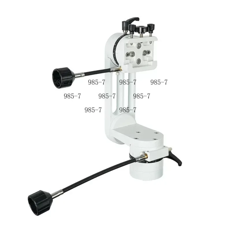 Fine Tuning Biaxial Wormgear Mount, 360° Dial Design, 10kg Loading for Astronomical Observation Equipment