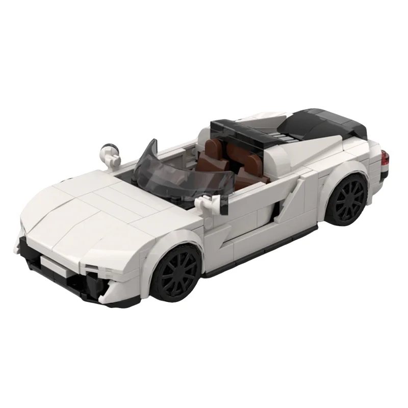 

260pcs MOC Porscheed 918 City Champions Model Building Blocks Construction Toy Christmas Gifts DIY Creative Idea Education Brick
