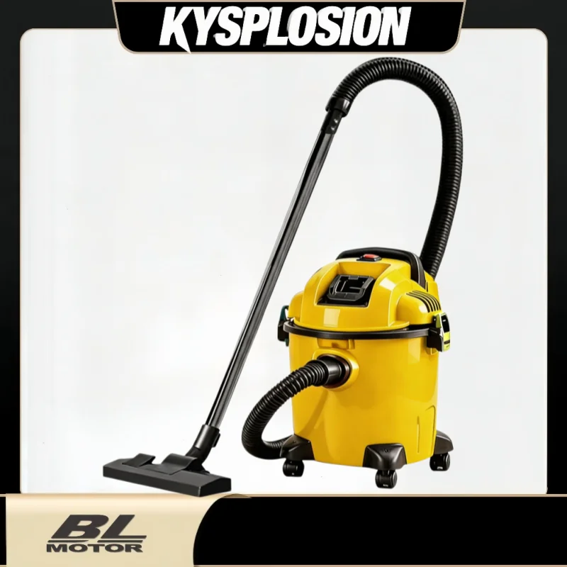 Cordless Wet Dry Vacuum Cleaner, Industrial High Power Shop Vacuum for DeWalt 20V Battery 3-in-1 Dry Wet Blow Dust Collector