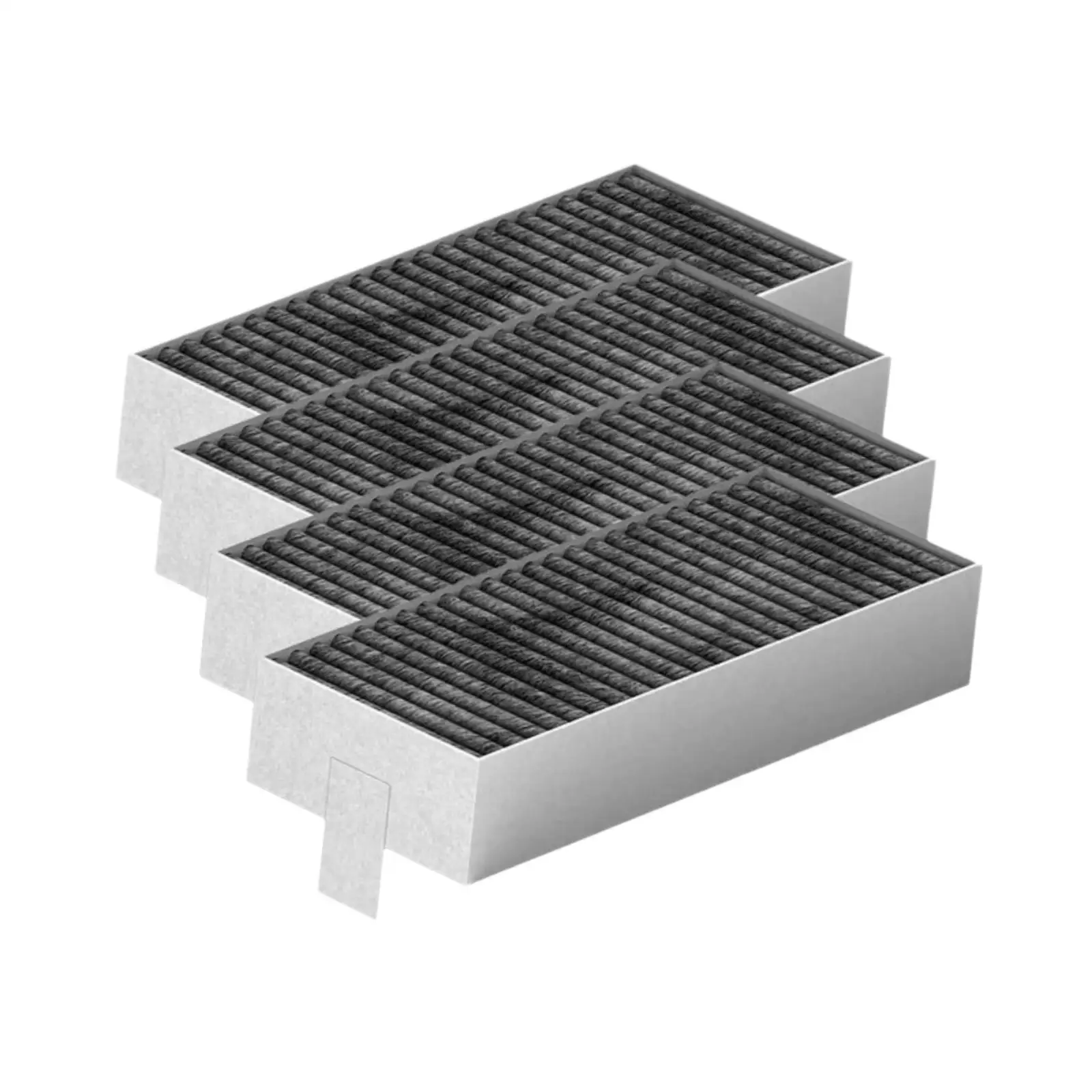 4 Pieces Carbon Filter Part Kitchen Oil Filter Replacement Kitchen Gadget
