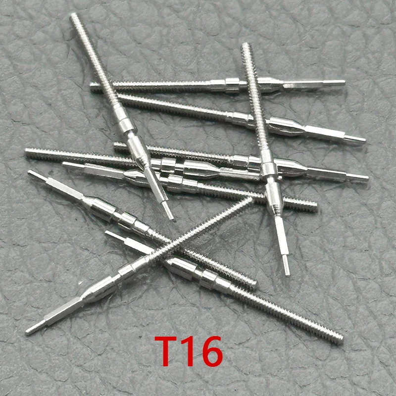 T16 Winding Stem For T16 Movement Handle Rod Stem Handle Time Adjustment Watch Stem Shaft Watch Replacement Parts