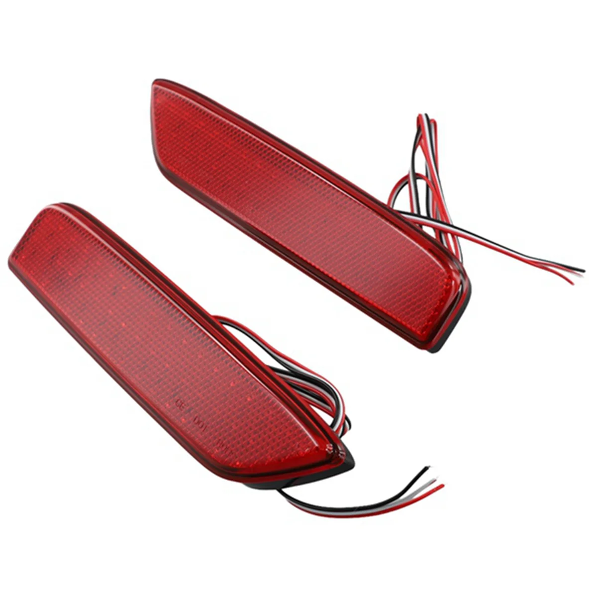 Car Rear Reflector Light Bumper Taillight Fog Light Brake Light for Mitsubishi DELICR MINI Red