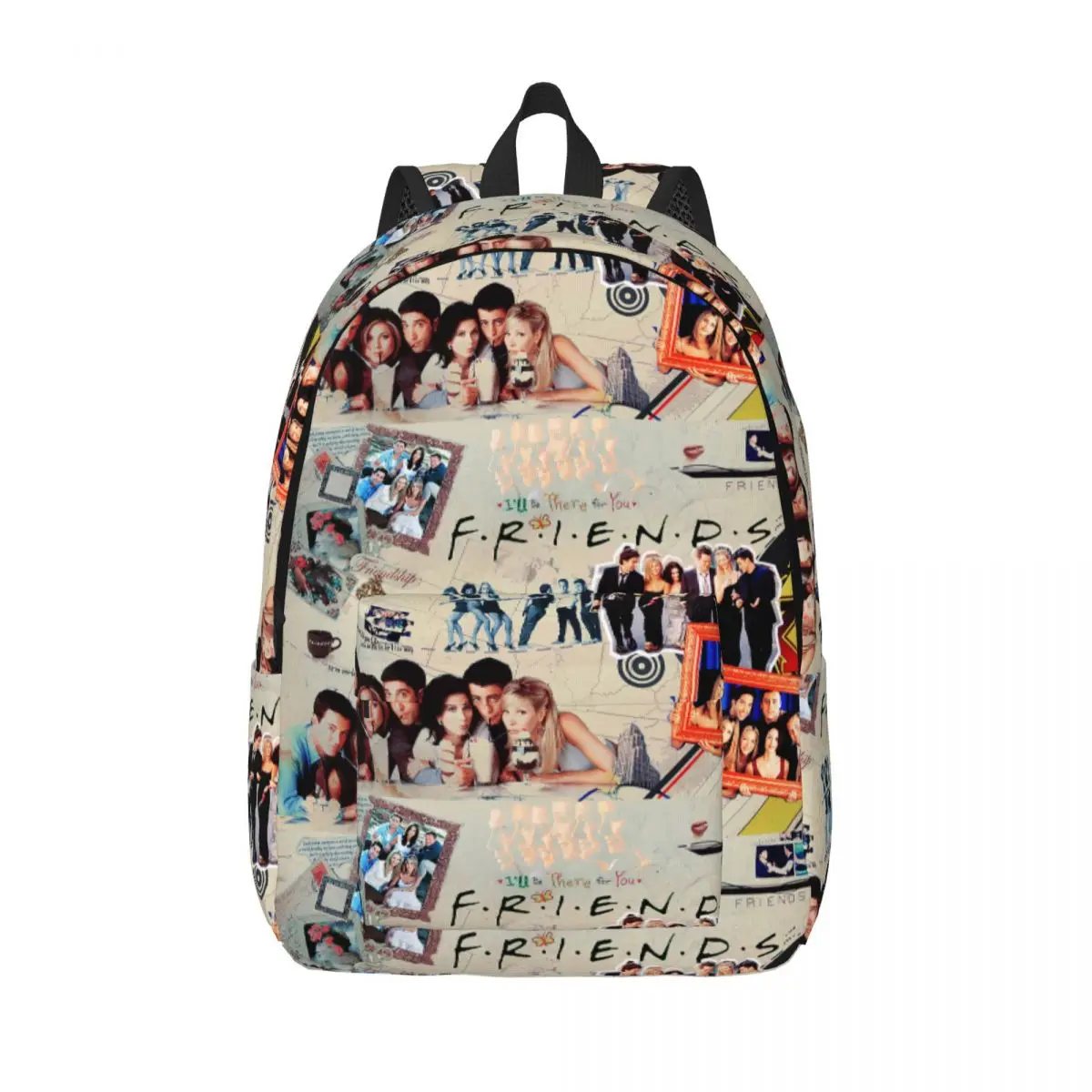 Friends TV Show for Teens Student School Bookbag Central Perk American Canvas Daypack Elementary High College Outdoor