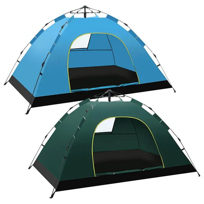 

2 Person Portable Instant Setup Pod Privacy Shower & Changing Tent Collapsible Outdoor Shelter With 2 Doors For Camping Beach