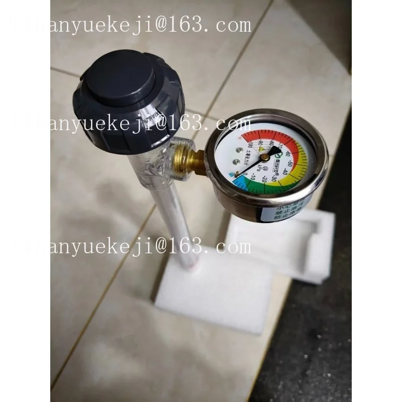 15CM-60CMSoil Tensiometer for Irrigation, Water Potential Sensor with Vacuum Gauge, Moisture Monitoring Tool for Agriculture