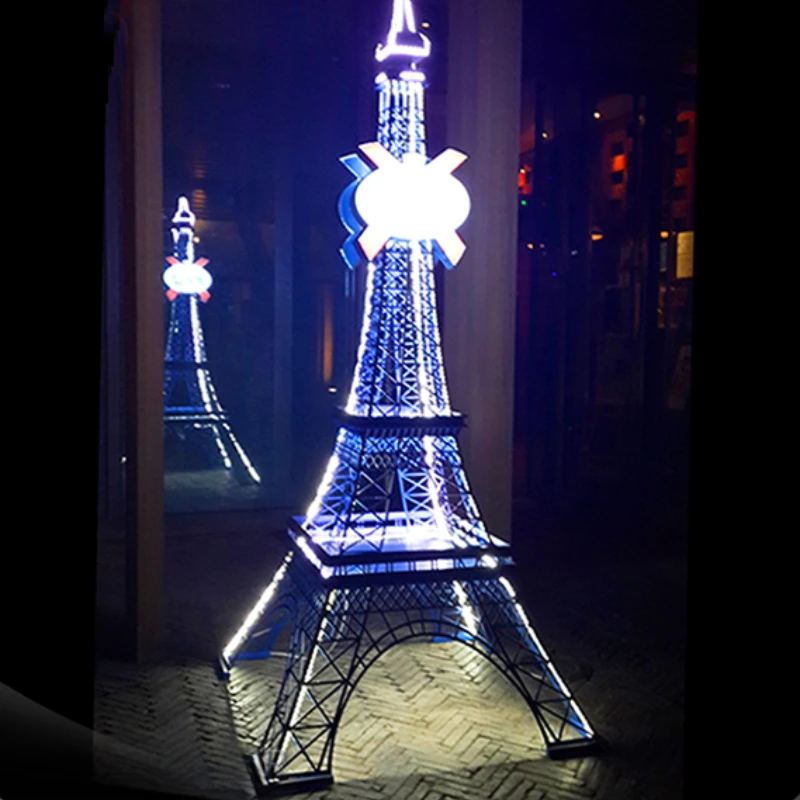 Eiffel Tower Motif LED Light 3D Acrylic Lighting for Holiday Decoration Inspired by the Iconic Eiffel Tower