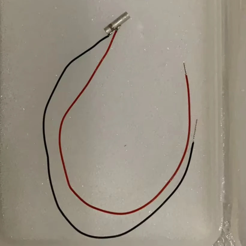 Miniature Tube Ceramic Parts With Wires Industrial Dispenser/Dosing- Customized Dimensions