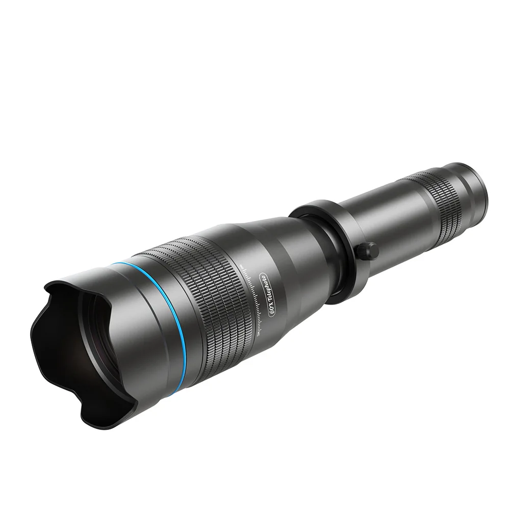 

Mobile phone telescope 28X36X60x single tube night vision photography high power zoom telescope lens