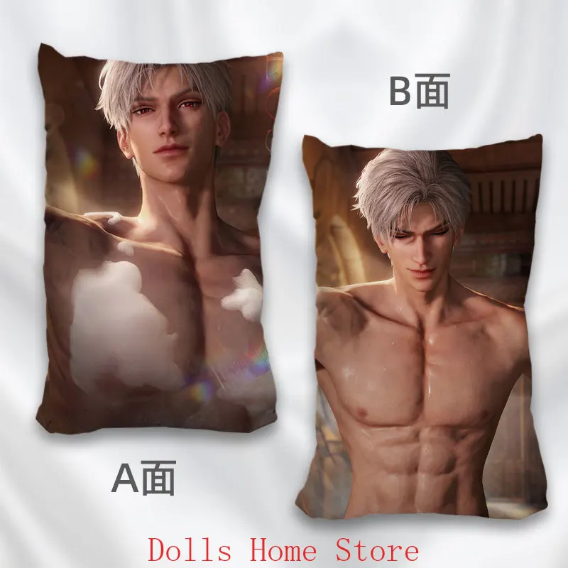 أنيمي الحب والفضاء العميق سيلوس تأثيري البوليستر الخوخ الجلد رمي وسادة Dakimakura الكرتون أريكة الوسائد وسادة الظهر تزين هدية