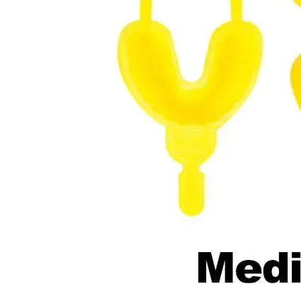 

50 Pcs Disposable Fluoride Foam Trays Dental Dual Arch Tray for Gel Foam Large/medium/small Dentistry Lab Materials