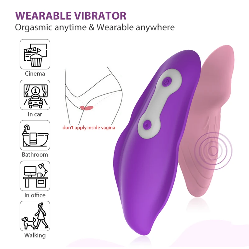 Wearing Pussy Vibrator Women Wireless Remote Wiggling Wearable Vibrating Panties Finger Sex Toys For Woman Clitoris Stimulator