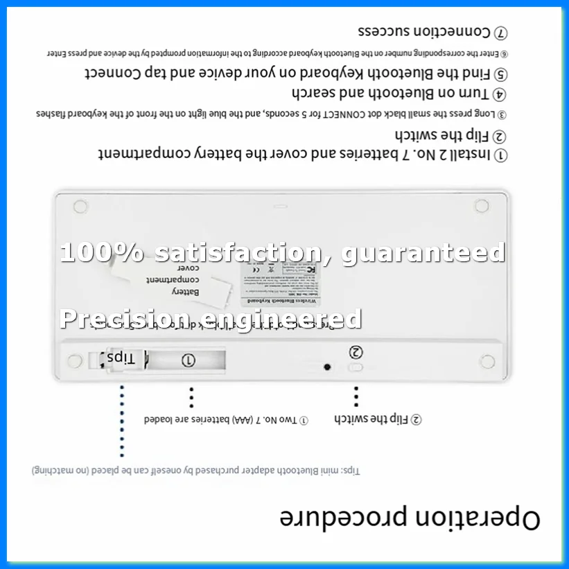 ●Russian Multifunctional and Practical Small Language Convenient and Easy to Use Wireless Bluetooth Keyboard-ABFB