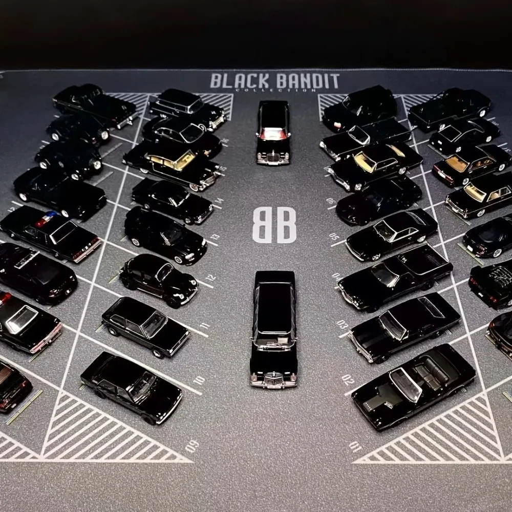 Parking lot mouse pad 1/64 scale suitable for all model cars urban road alloy desk accessories alfombrillas para escritorio