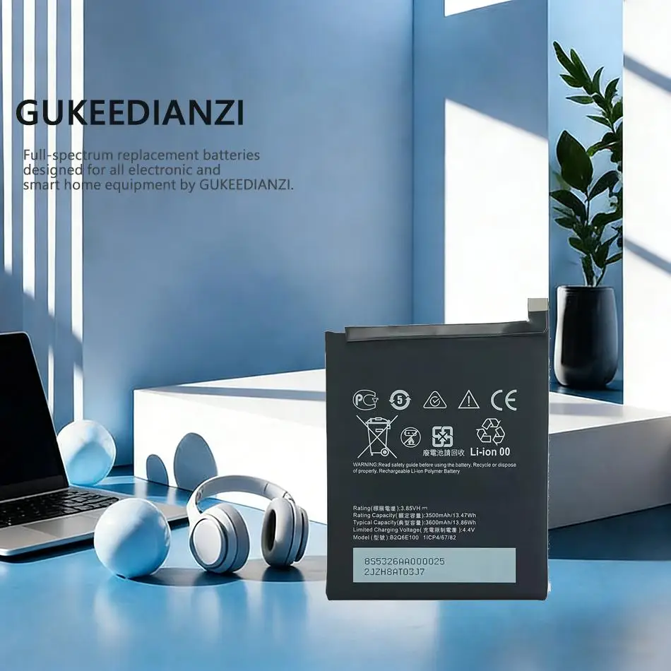 

Высокоэффективный аккумулятор B2Q6E100 емкостью 3600 мАч для мобильного телефона HTC U12 Lite