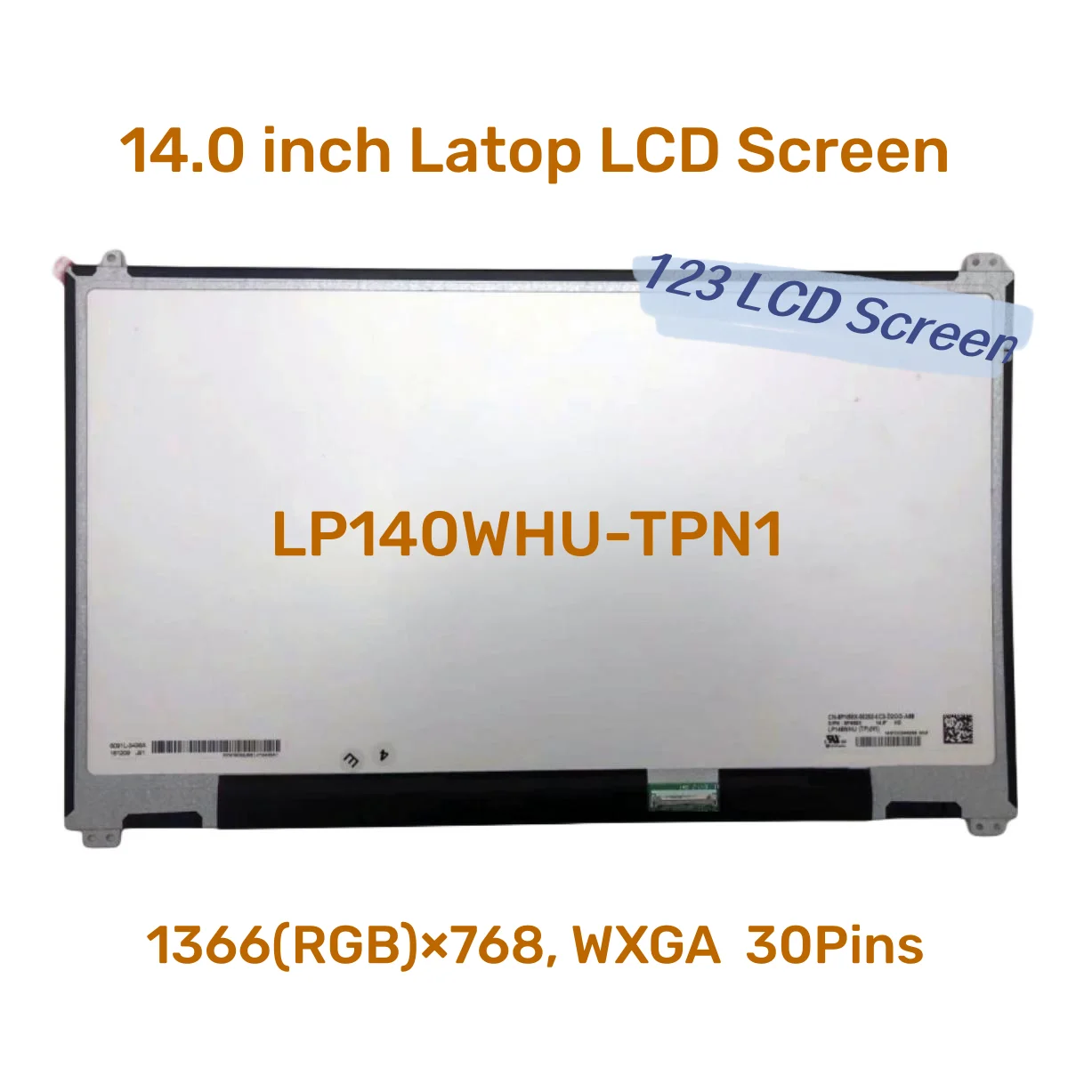 14 Inch Lcd Matrix For Dell Latitude 7480 7490 7468 E7480 Laptop Screen Display NT140WHM-N42 N140BGE-E53 LP140WHU-TPN1 1366x768