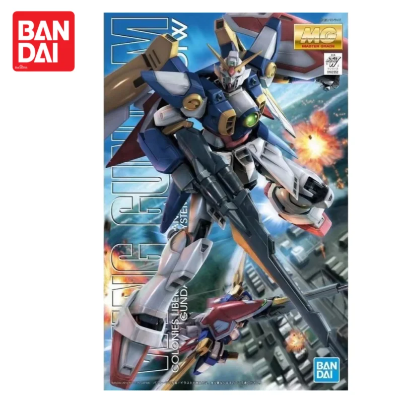 

В наличии Bandai Mg 1/100 Новый мобильный отчет W Xxxg-01W Wing Zero ТВ Версия Gundam Пластиковая модель Подарочная фигурка воина Mecha