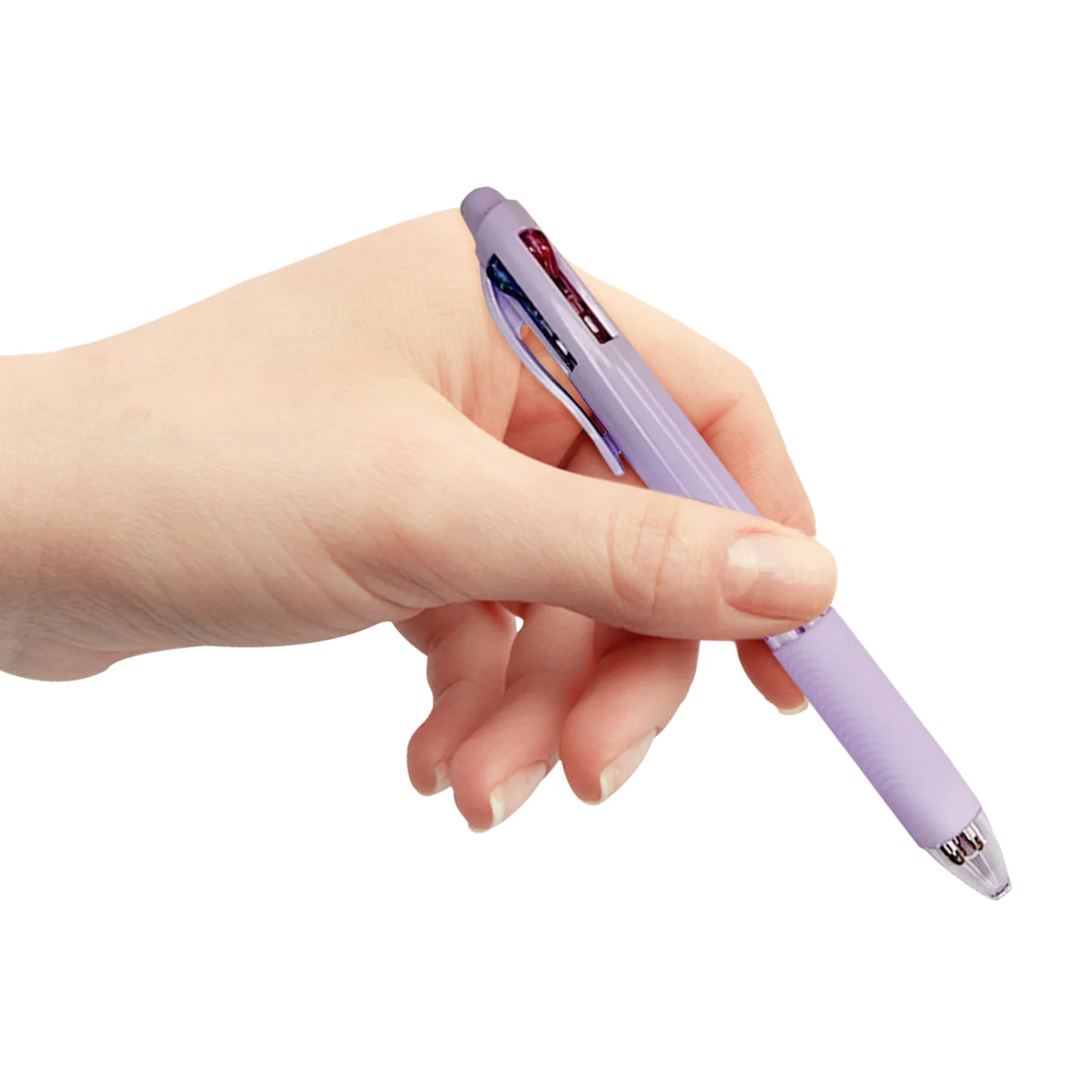 

12Pcs Multicolor Ballpoint Pen Set 4-in-1 Retractable Colored Pens Assorted Ink for Creative Writing Notetaking Office School