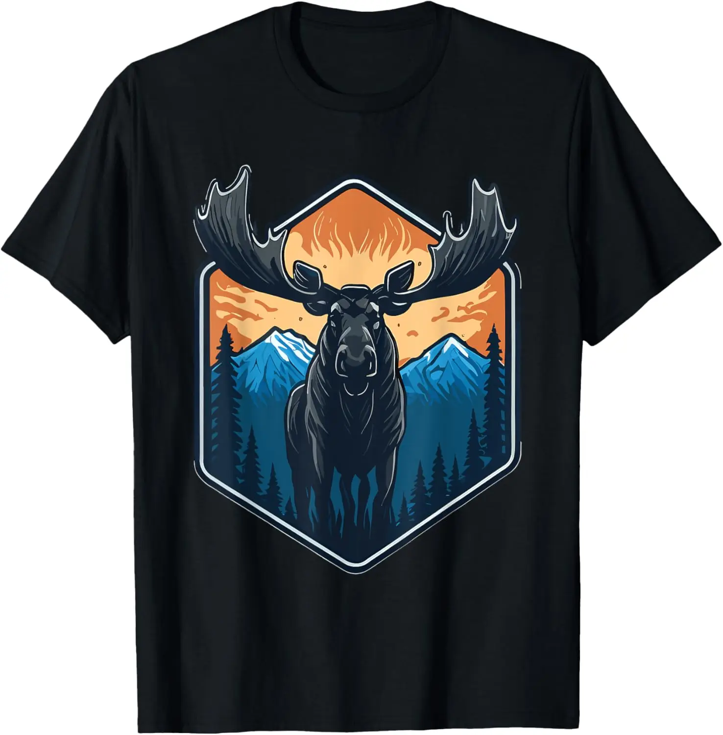 

Moose - Vintage Alaska Moose T-Shirt