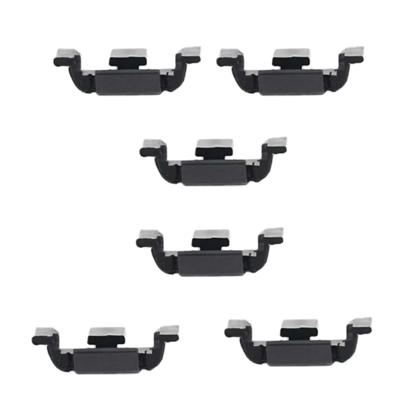 6Pcs For R55 R56 F54 F55 F56 F60 51132752145 Car Headlamp Headlight Frame Bright Strips Clip Fastener Fixed Clamp Buckle