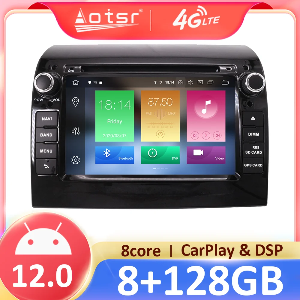 7 Inch 2 Din Android PX6 Car Radio for FIAT Ducato 2007-2015 Citroen Jumper Peugeot Boxer 2011-2015 Autoradio GPS Navi Stereo