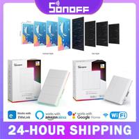 SONOFF T5 120 1C 2C 3C 4C Wifi Smart Wall Touch Switch TX Ultimate Full Touch Access Smart LED Light Switch Voice Control Alexa