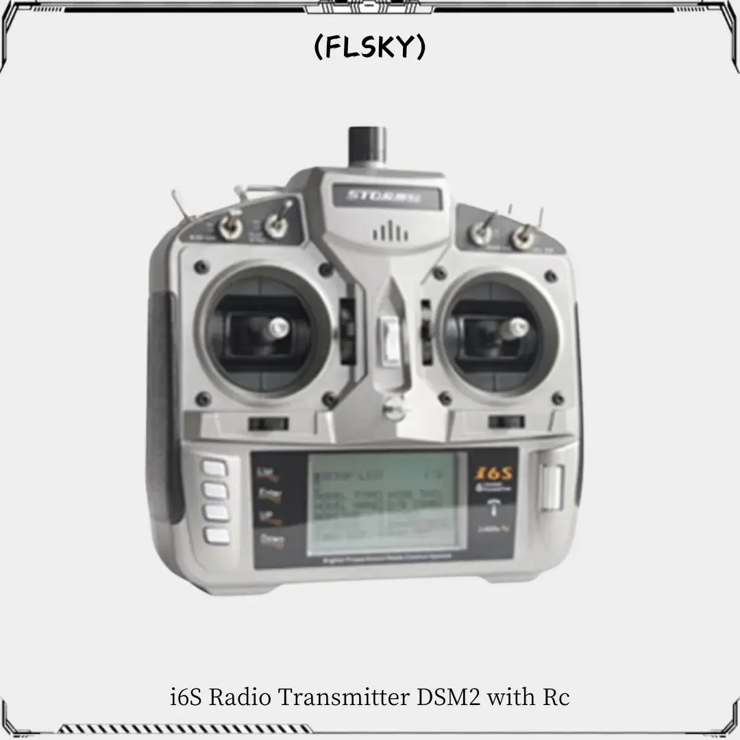 FLSKY i6S Radio Transmitter DSM2 with RC Full Range 2.4GHz 6ch RC RADIO CONTROL better PK DX6i