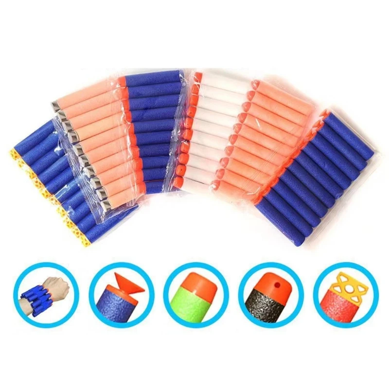 

54DA Sensory Enrichment Firing Toy With Sticky EVA Bullets Early Learning Color Stimulation Game For Preschoolers Outdoor Parent