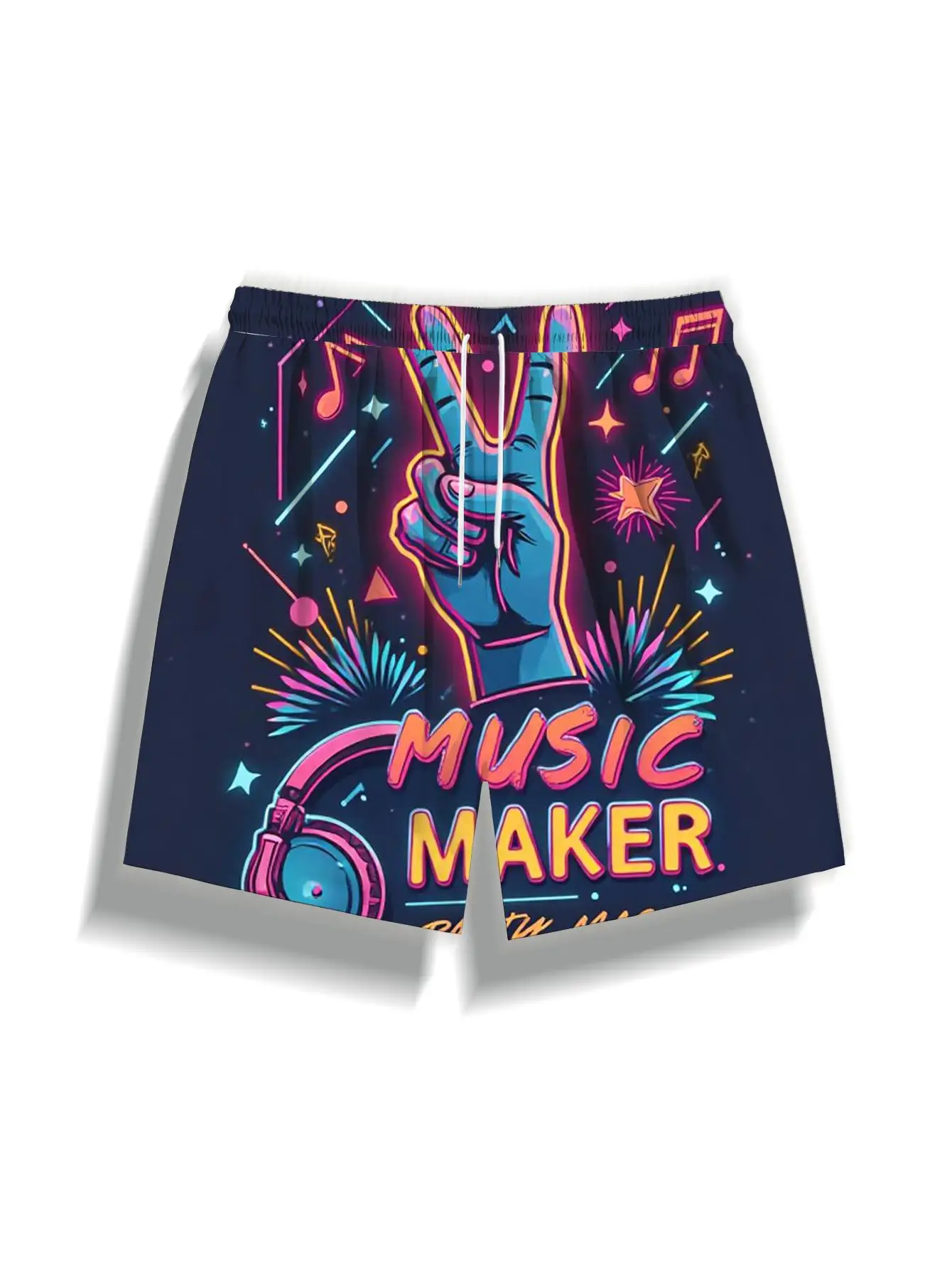 1pcs Men's Short swim trunks2026 Summer 3D Printed Short sleeve y2k clothes Quick drying Breathable running sport Polyester