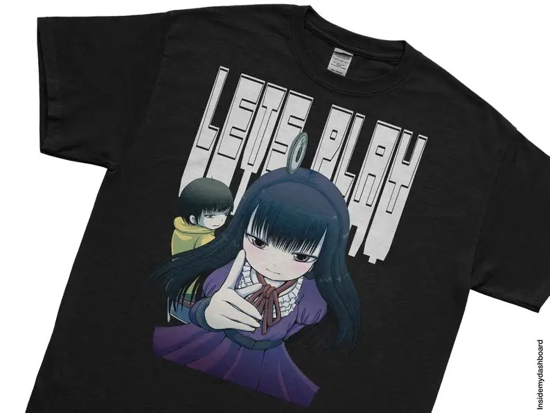 Hi Score Girl Coin Toss T-Shirt Guille Zangief Anime T-Shirt