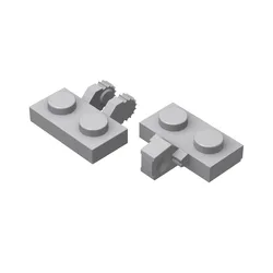 MOC building blocks accessories parts 1*2 thin brick with unilateral  hinge  DIY part 44567 60471 compatible with LEGO blocks