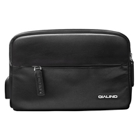 QIALINO Tactical Leather Waist Bag Multi-Functional Outdoor Tool Storage Belt Bag for Men Work