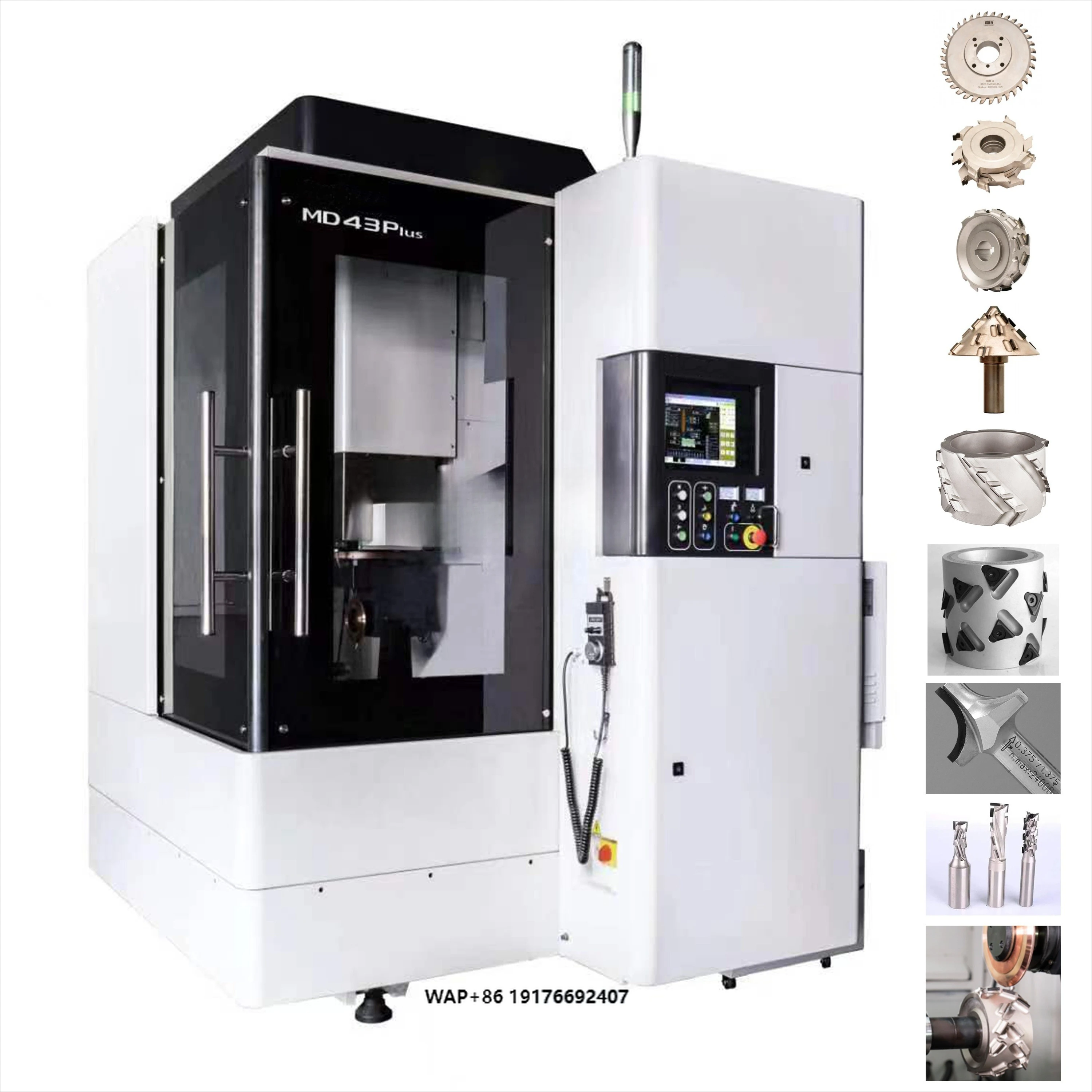 Five-Axis Edm Sharpener For Polycrystalline Diamond Helical Cutter And Pcd Mate…