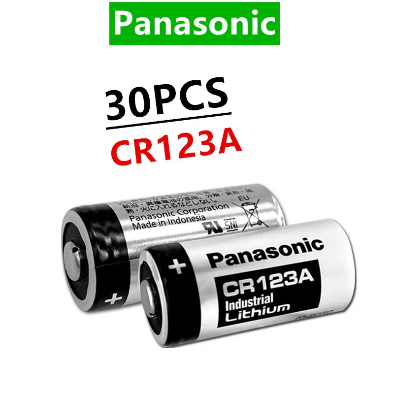 10pcs 50PCS Original Panasonic 123 Lithium 3V Arlo Camera Battery CR123A CR17345 DL123A EL123A 123A