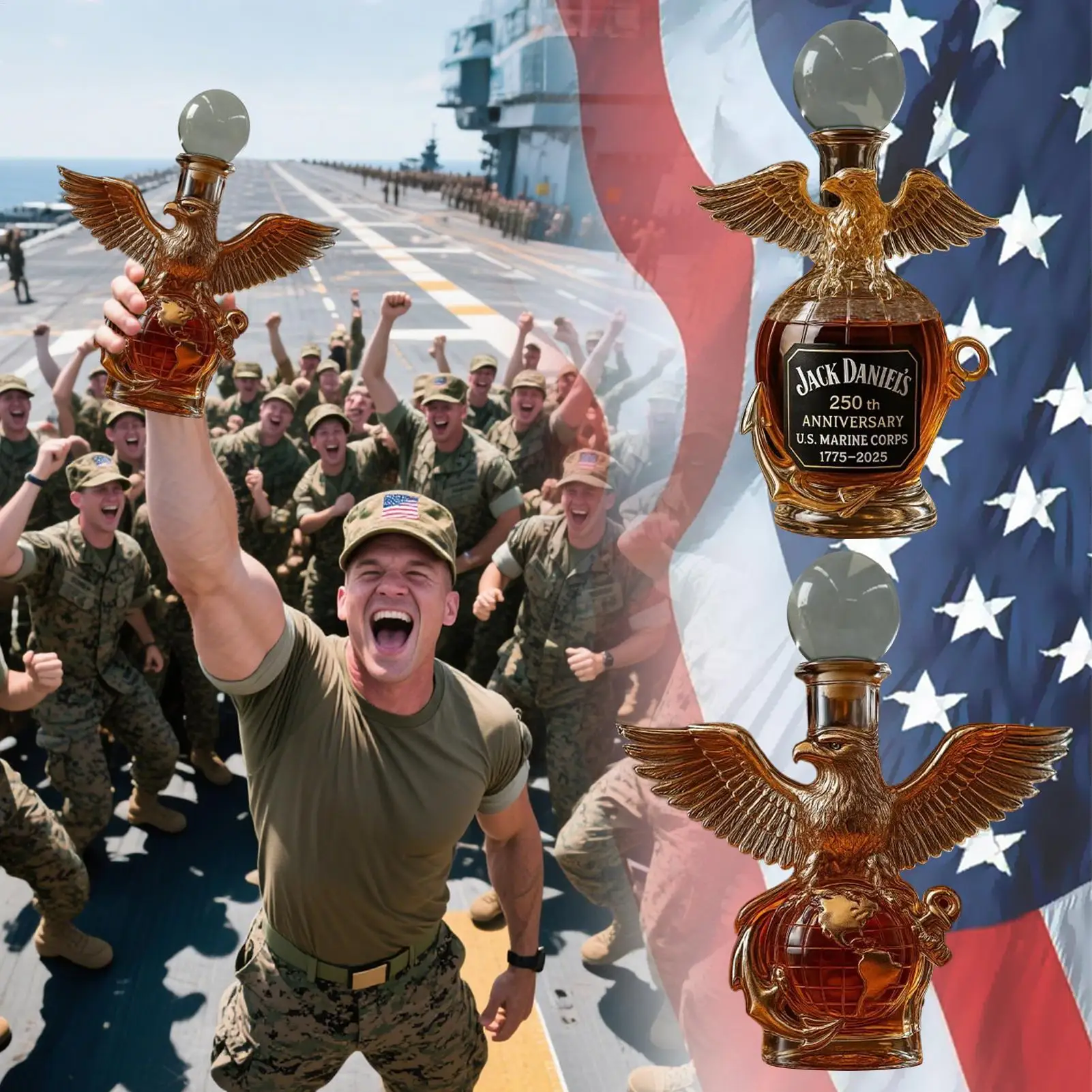 

Whiskey Decanter Eagle Shaped Decanters For Alcohol Animal Statue Commemorative Wine Bottle For Men Women Collectible Cabinet
