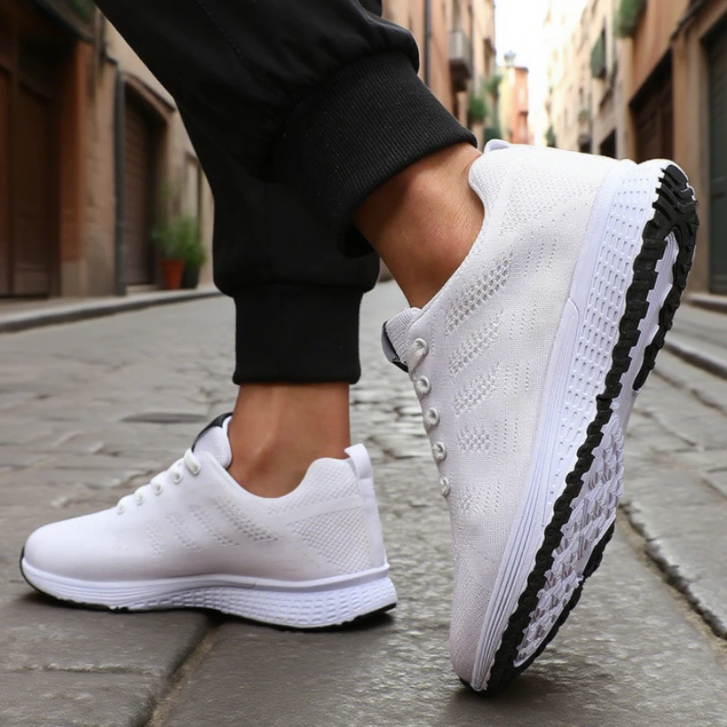 

Best Seller T Men's Casual Shoes Breathable Fashion Ultra Lightweight Running Sneakers Comfortable Tennis Lace Up Men's Shoes