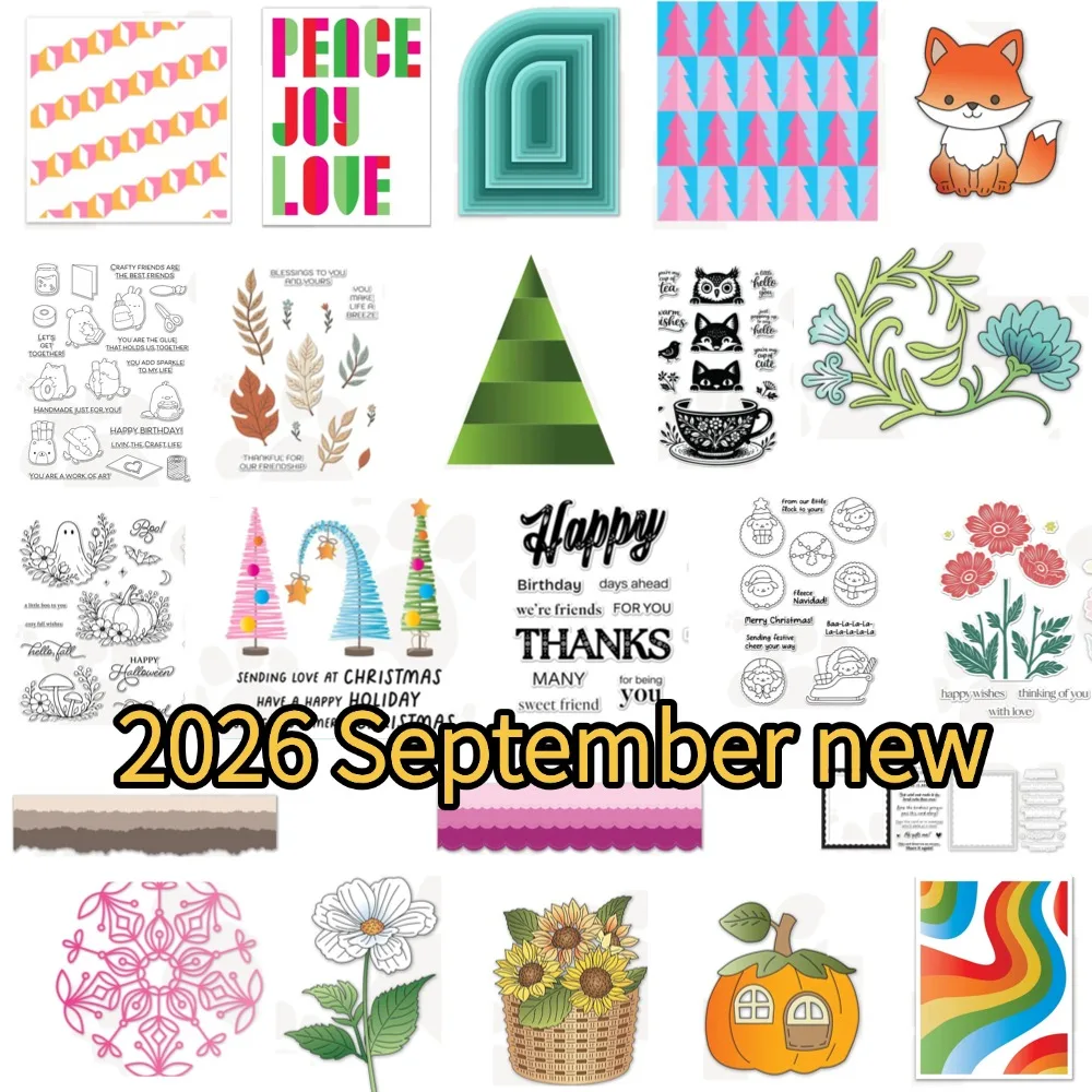 Halloween fox 2026 new Metal Cutting Dice And Stamps For Scrapbooking Stencil Embossing Mold DIY Paper Cards Craft Cutting