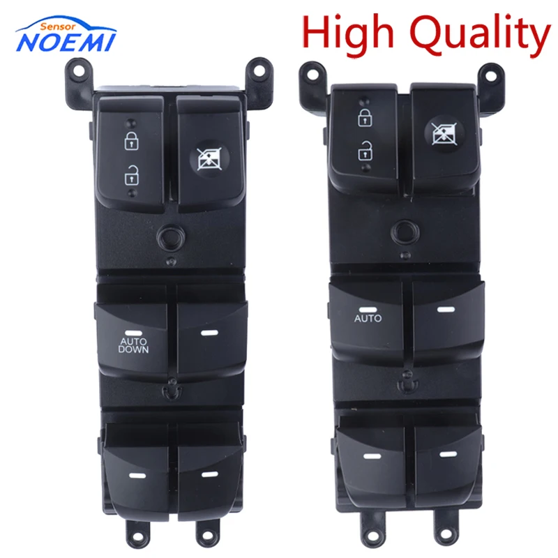 YAOPEI 93570-A5010 93570-A5100 Master Electric Power Window Switch for Hyundai Elantra 2014-2016 93570A5100 93570A5010