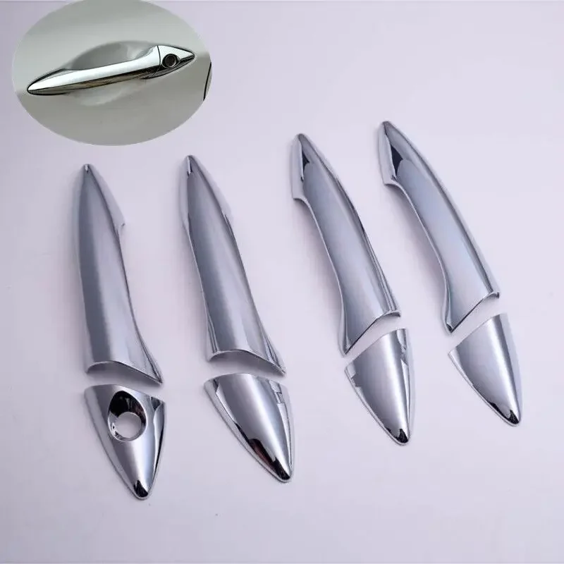 

FUNDUOO for Hyundai Elantra I30 2012 2013 2014 2015 2016 New Chrome Car Side Door Handle Cover Trim Sticker Styling Accessories