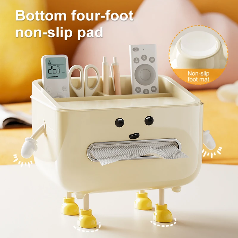 Desktop Paper Towel Organizer Box 6