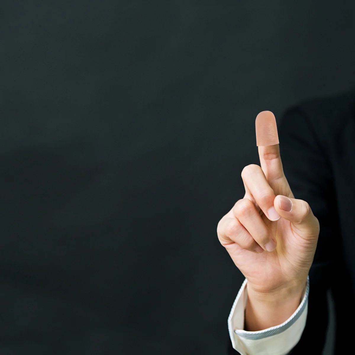 

1Set Appearing Silk Trick Fake Thumb Tips Props Stage Performance Party Prank Tool Fake Thumb Tip for