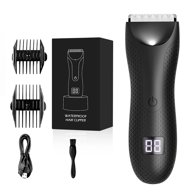 Electric Body Trimmer Menscape Shaver for Men Women Groin and Ball Shaver Bikini Grooming Male Privates Hair Clipper